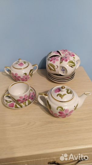 Чайный сервиз СССР Вербилки