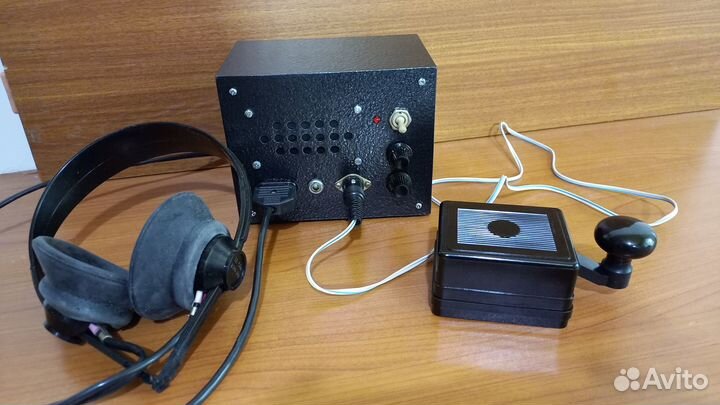 Телеграфный ключ с генератором