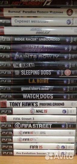 Игры, диски для PS3, PS4