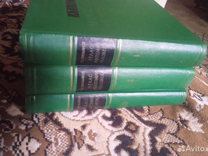 Атлас анатомии человека. Автор Р.Д. Синельников