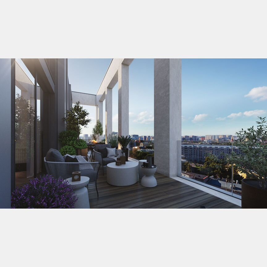 2-к. квартира, 53,7 м², 6/11 эт.