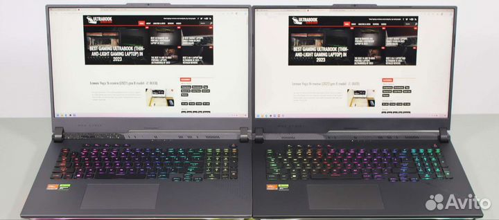 Ноутбуки Asus ROG Strix G16 G17 G18 / Scar / RTX