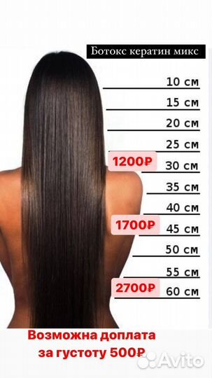 Модели на ботокс/ кератин/ холодное восстановление