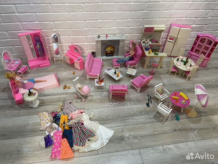 Набор мебели для барби