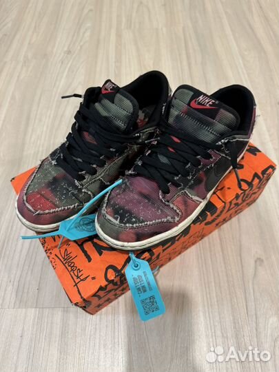 Кроссовки nike dunk low graffiti