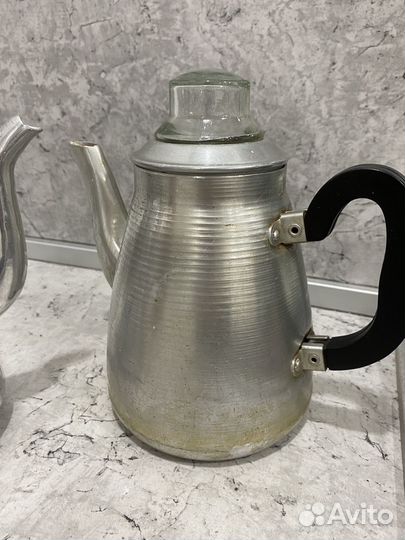Кофейник алюминиевый СССР