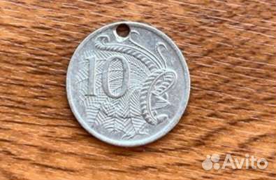 Австралийский 1цент 75год