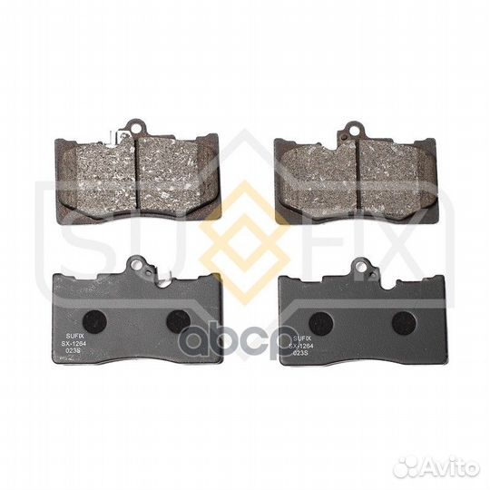 Дисковые тормозные колодки перед прав/лев S