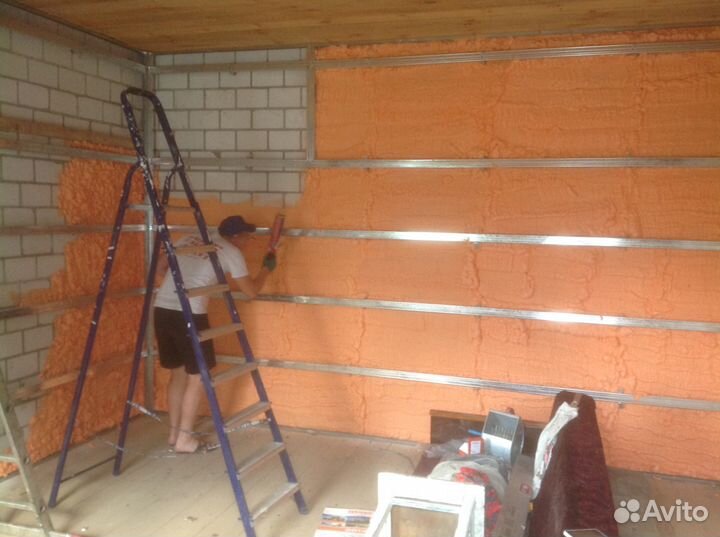 Напыляемый утеплитель polynor