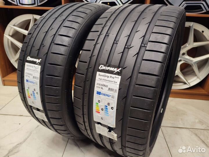 Gripmax SureGrip Pro Sport 275/40 R22 и 315/35 R22 107Y