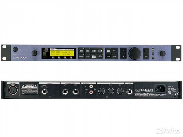 Вокальный процессор TC Helicon Voice Works