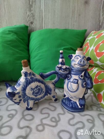 Гжель бутылка