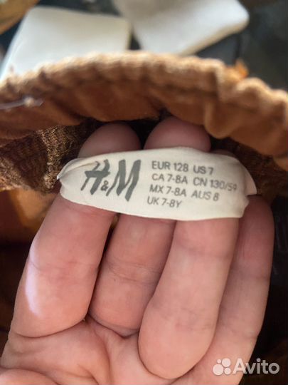 Брюки-джоггеры H&M на мальчика 7-8 лет