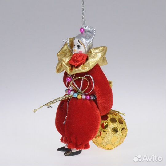 Кукла эксклюзивная ручная работа клоун