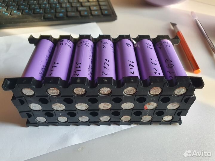 Ремонт Li-ion аккумуляторов