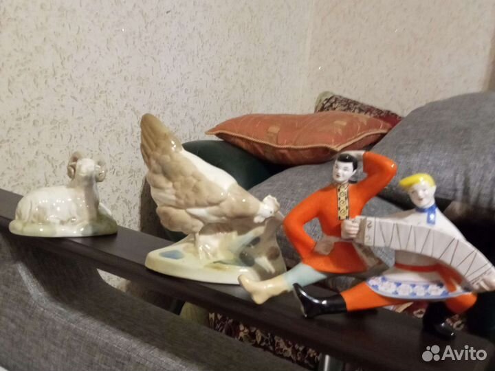Фарфоровые статуэтки СССР