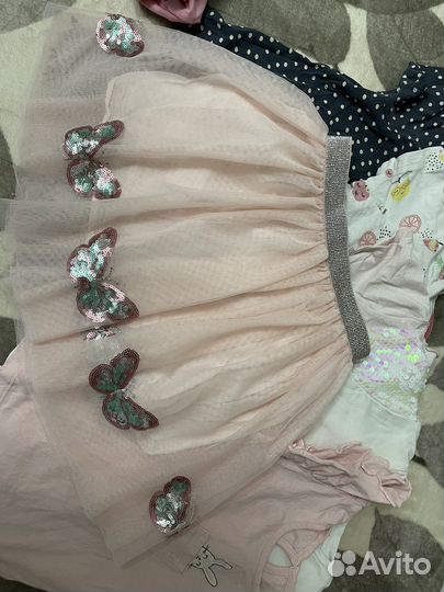 Одежда на девочку пакетом 98-110