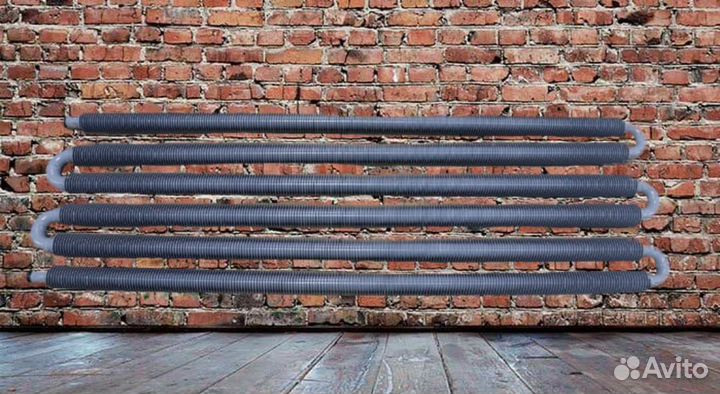 Регистры отопления из оребренной трубы