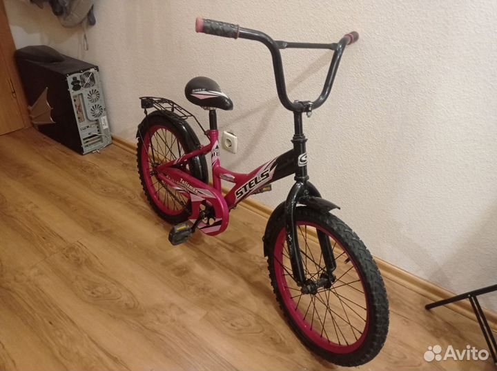 Велосипед детский stels для девочки. 18 дюймов