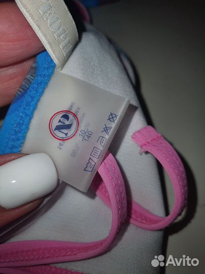 Купальник для девочки с банданой