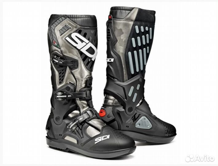 Мотоботы Sidi atojo SRS Lead Grey/Black