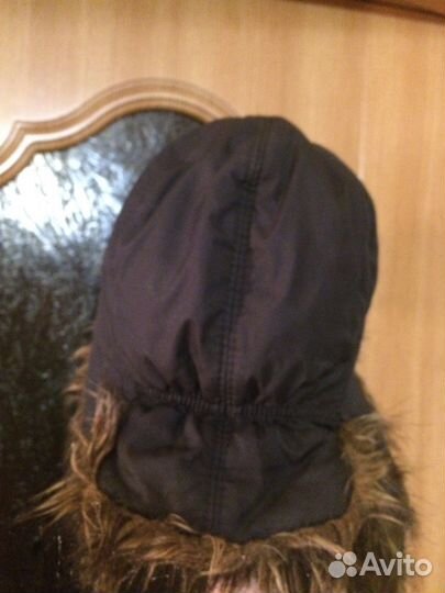 Зимняя шапка-ушанка для мальчика