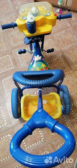 Детский трехколесный велосипед бу