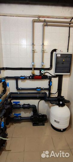 Обслуживание бассейнов и монтаж оборудования