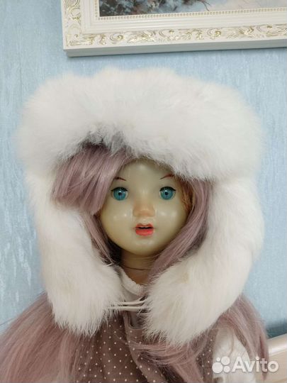 Шапочка зимняя на девочку новая