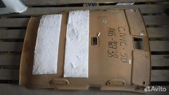 Обшивка потолка Honda Civic 5D viii 2006-2012