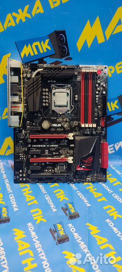 Топовая материнская плата s1150 Asus Maximus VI