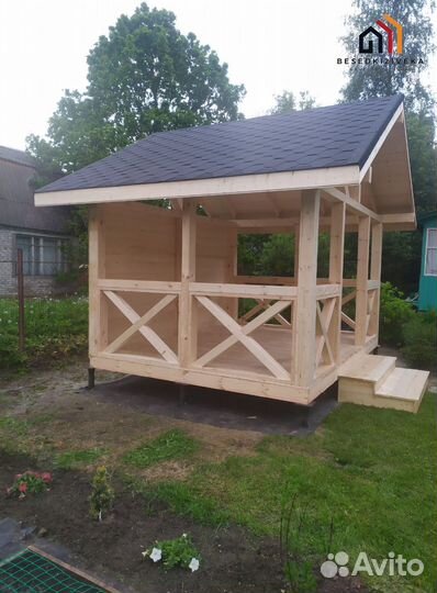 Беседка под ключ