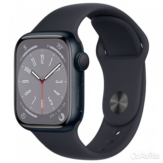 Часы Apple Watch S8 45mm Black (Новые/Гарантия)