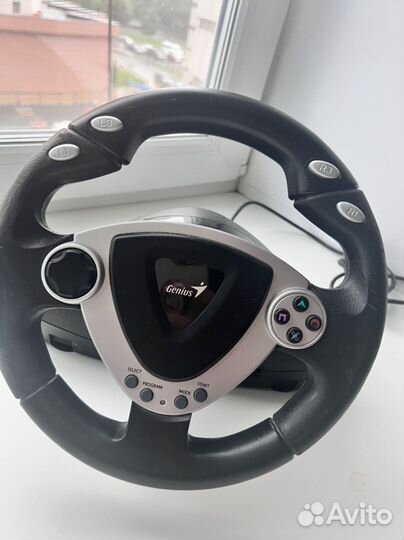 Игровой руль Genius + педали