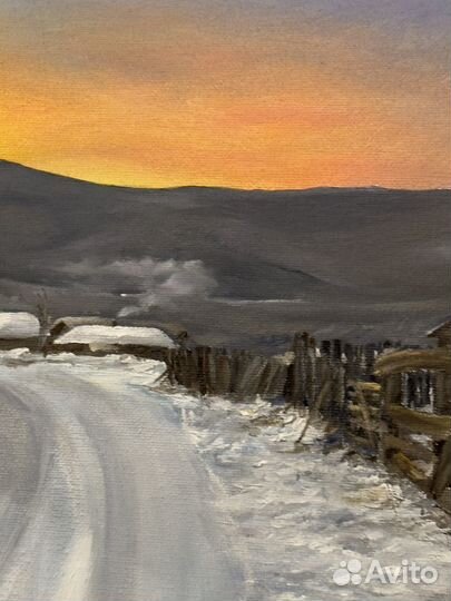 Картина маслом на холсте