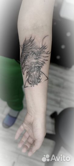 Татуировки любой сложности, обучение тату