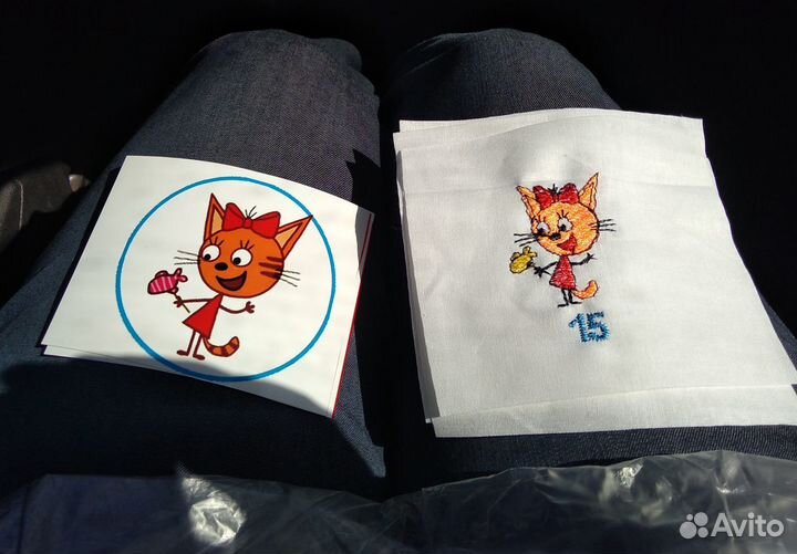 Вышивка меток, нашивки, маркировка для детского са