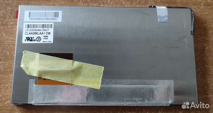 Жк-дисплей 6.9 дюйма claa069LAA1 CW