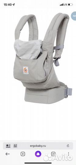 Эргорюкзак (кенгуру) Ergobaby Original