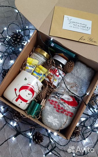 Новогодний подарок подарочные боксы