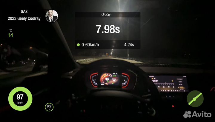 Без залога Аренда Dragy замер разгона GPS-логгер