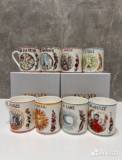Кружка Dior La papesse фарфоровая Таро