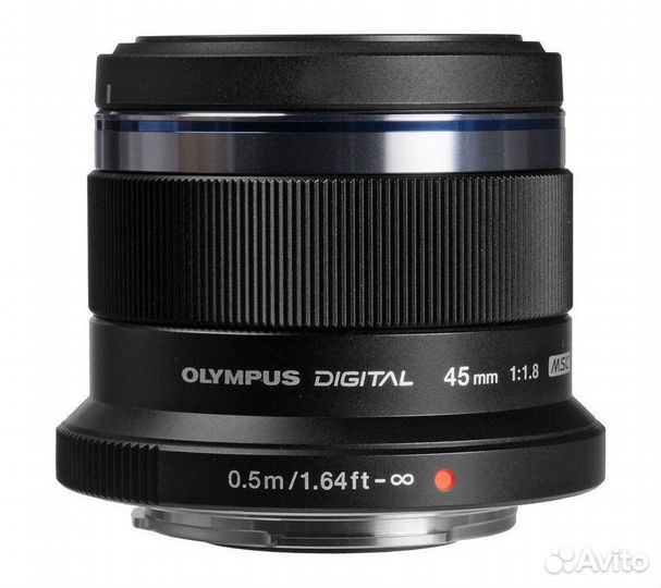 Объектив Olympus M.Zuiko Digital 45mm f/1.8, черны