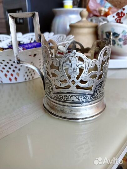 Подстаканник серебро СССР