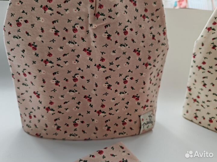 Комплект шапка и снуд для девочки