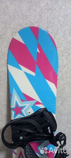 Детский Сноуборд Xeres 128cm+ крепления Nitro