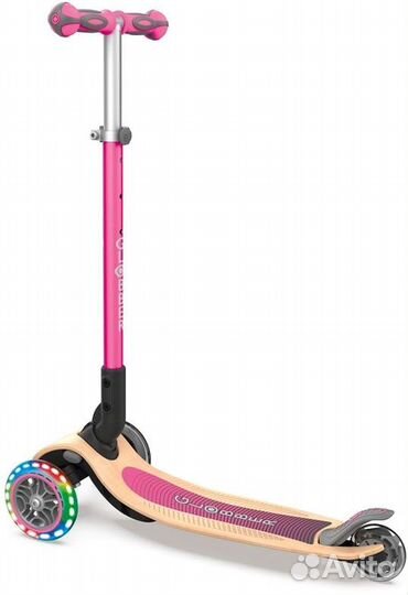 Самокат трехколесный Globber primo foldable wood l
