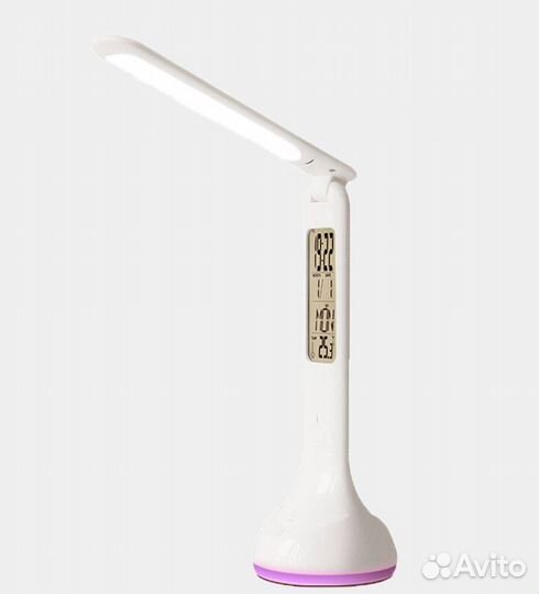 Настольная лампа с дисплеем новая