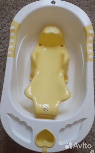 Ванночка с горкой и ковшиком