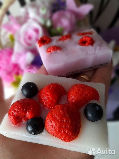 Мыло ручной работы скраб